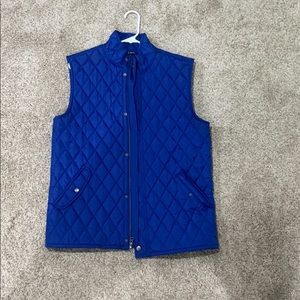 Brooks Brothers fleece puffer vest XL